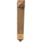 Ekena Millwork Traditional Arts & Crafts Smooth Bracket, Western Red Cedar, 3 1/2"W x 18"D x 22"H BKT04X18X22TRA03SWR - alternate 2